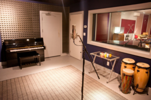 music recording studio equipment